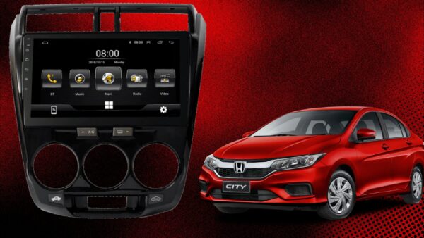 Honda City (2009-2019) Android Player with IPS Display Multimedia System