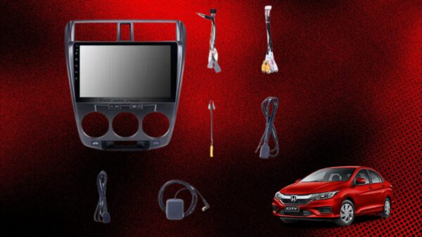 Honda City (2009-2019) Android Player with IPS Display Multimedia System - Image 2